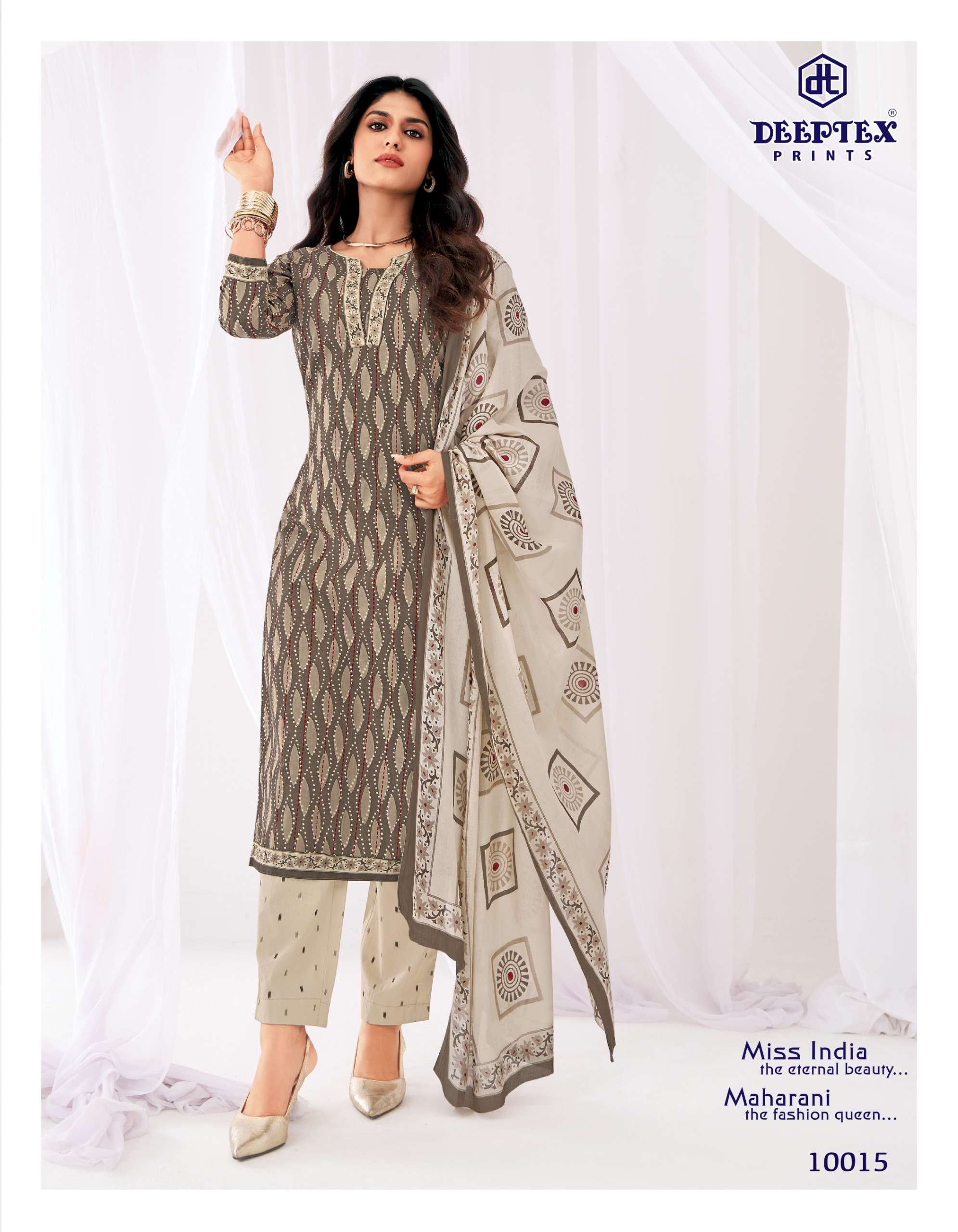 deeptex miss india vol 100 cotton printed unstich suit collection 
